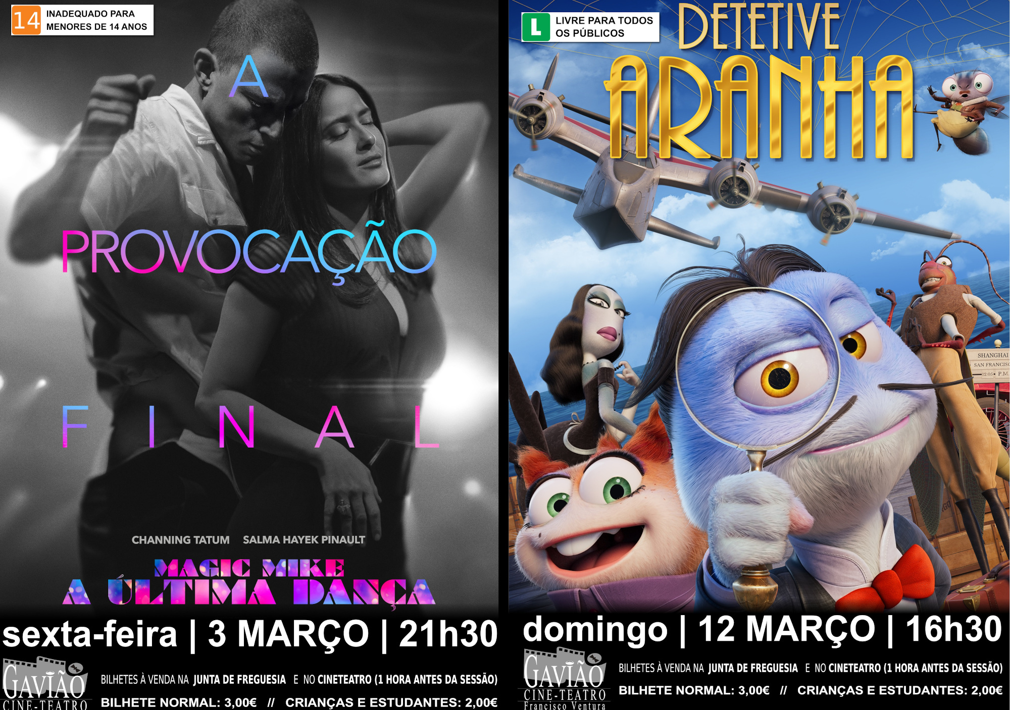 Cinema em Março