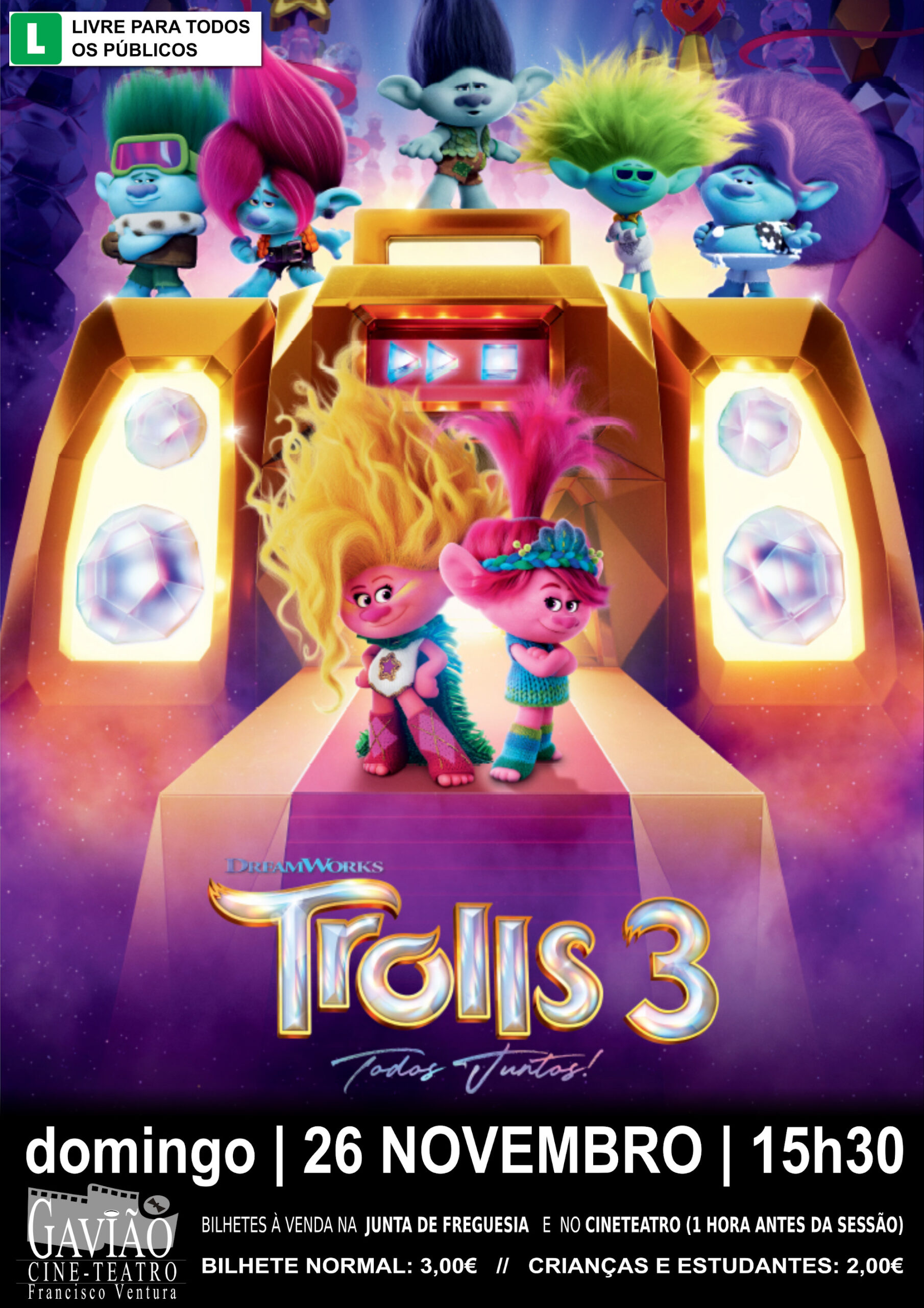 Cinema: Trolls 3