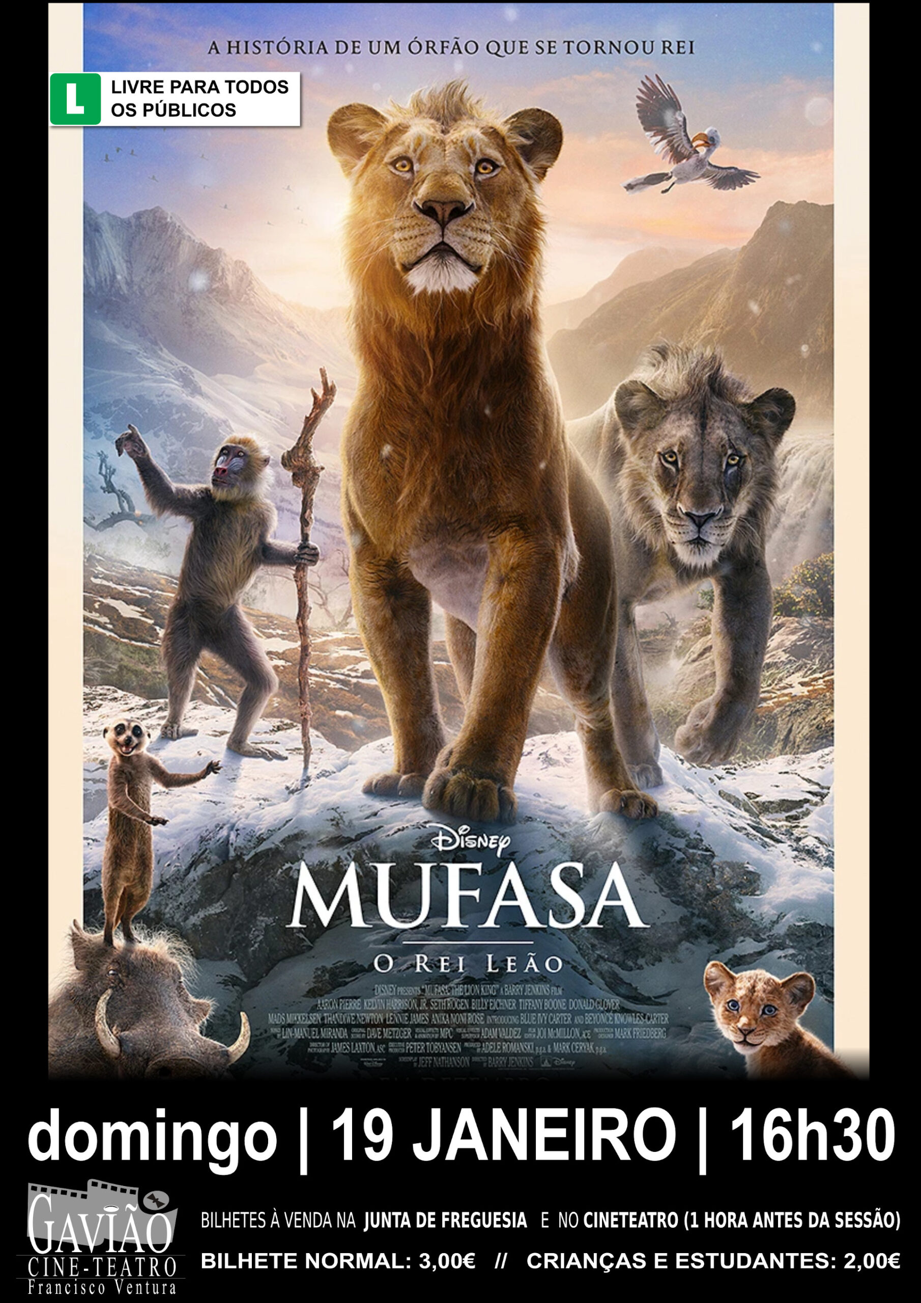 Cinema: Mufasa – O Rei Leão