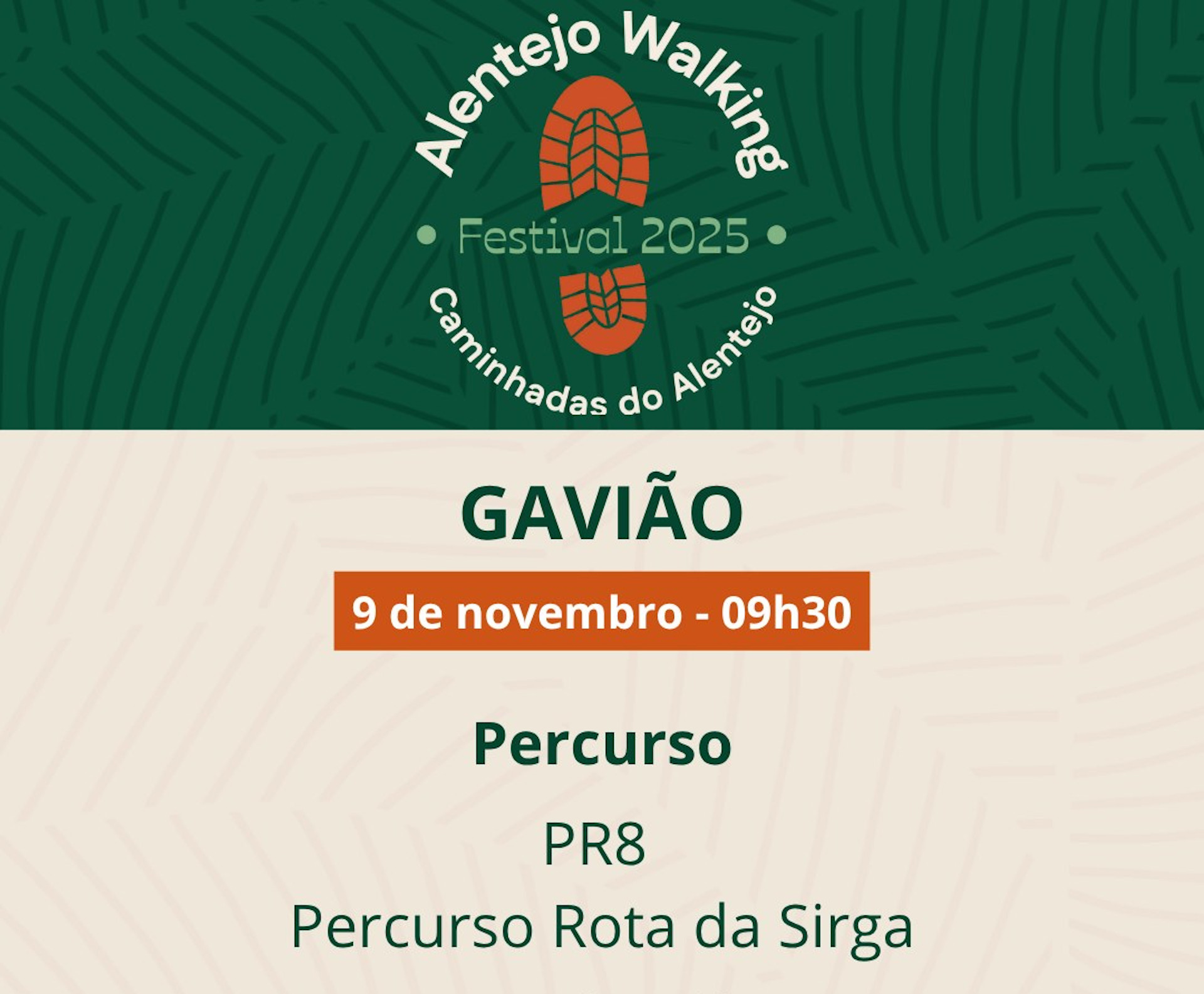 Caminhada PR8 – Alentejo Walking Festival 2025