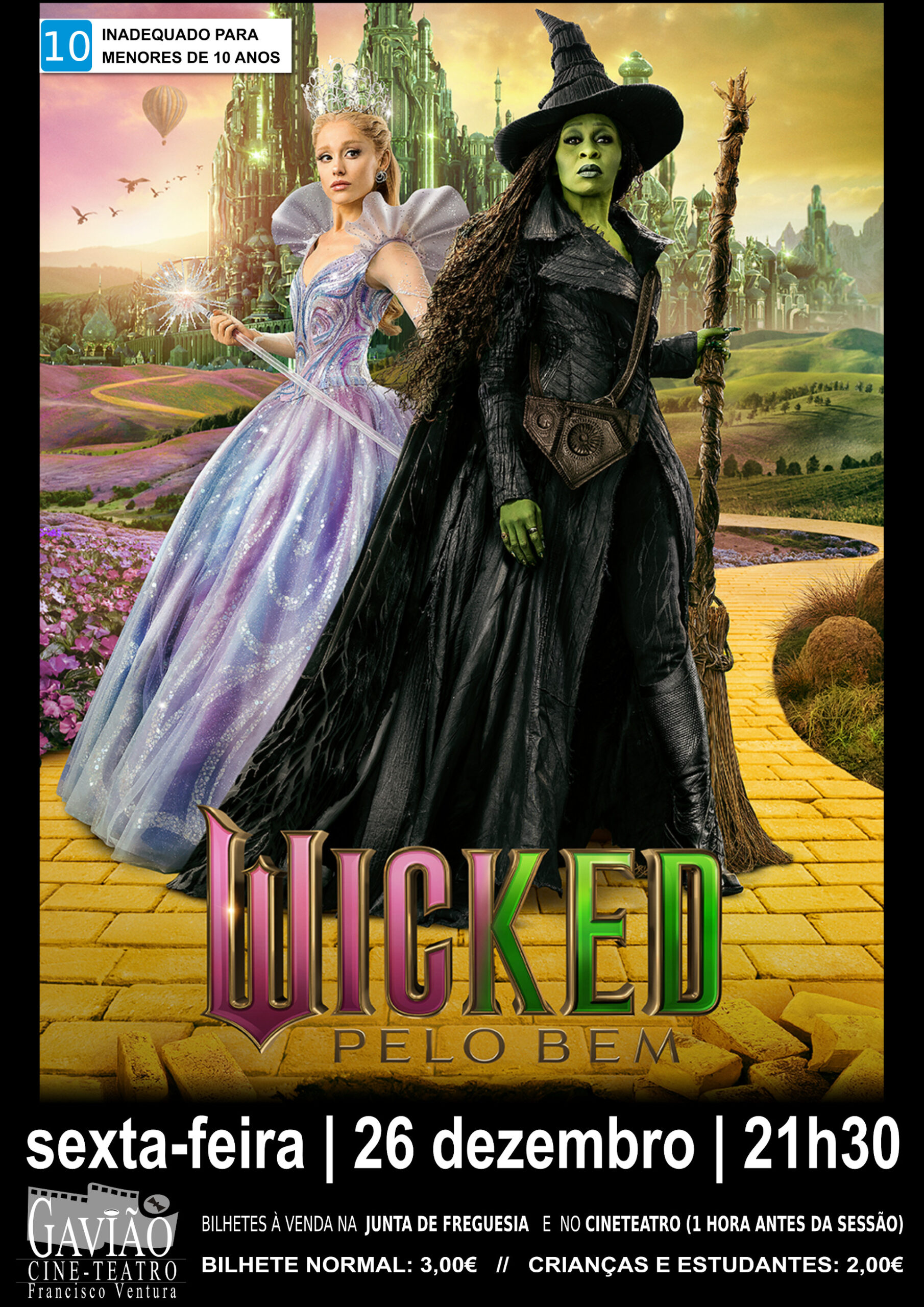 Cinema: WICKED – PELO BEM